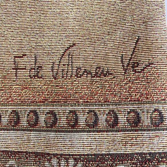 Vintage French Tapestry by Fabrice de Villeneuve In Excellent Condition - Picture 7 of 10